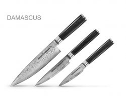 Knivsæt, 3 dele, Samura Damaskus 61 HrC