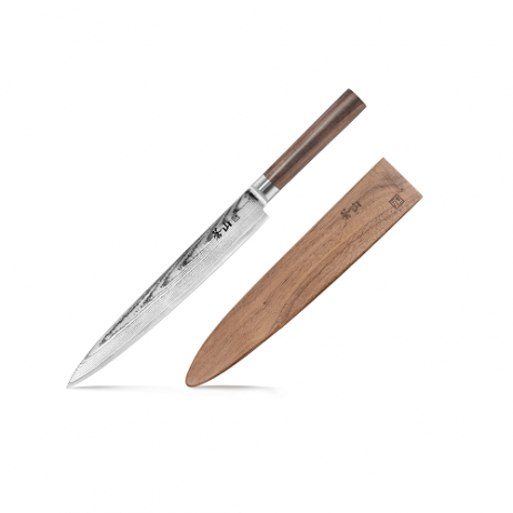 Sashimi Kokkekniv J-serie, Cangshan 62786, knivblad på 25,4 cm med træhylster