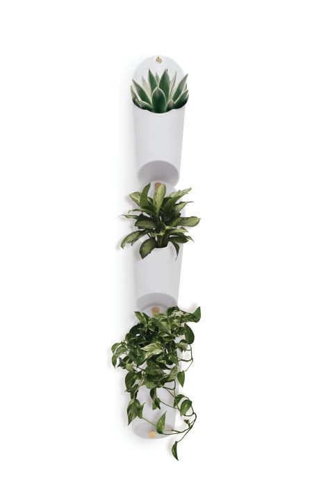 Floralink Væg Vase - Hvid