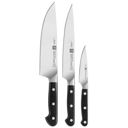 Zwilling  Pro - Knivsæt: urtekniv, forskærerkniv og kokkekniv