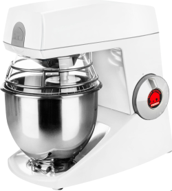 Bjørn Teddy køkkenmaskine i hvid - 5 liter