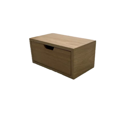 Koniseur vægskuffe i træfiner 32x18xh15cm - Egelook