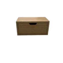 Koniseur vægskuffe i træfiner 32x18xh15cm - Egelook