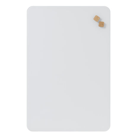 Glastavle 40 x 60 cm. PURE White